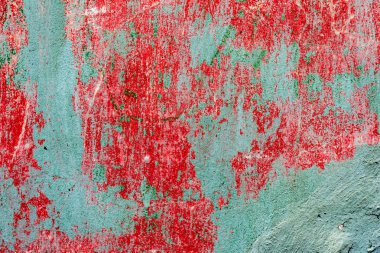 Çatlakları ve çizikleri olan beton bir duvarın dokusu arka plan olarak kullanılabilir.