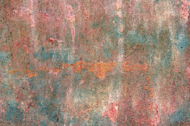 Çatlakları ve çizikleri olan beton bir duvarın dokusu arka plan olarak kullanılabilir.