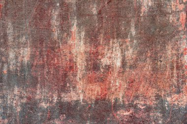 Çatlakları ve çizikleri olan beton bir duvarın dokusu arka plan olarak kullanılabilir.