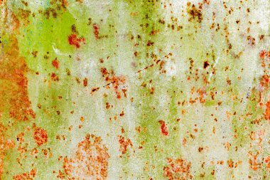 Arkaplan olarak kullanılabilecek çizik ve çatlaklarla metal doku