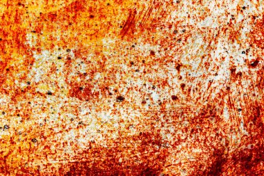 Arkaplan olarak kullanılabilecek çizik ve çatlaklarla metal doku