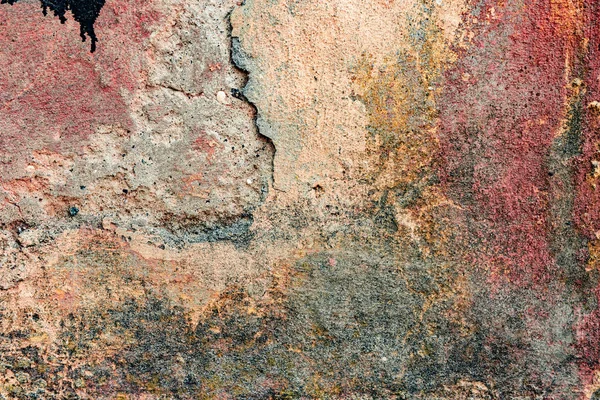 Texture Mur Béton Avec Des Fissures Des Rayures Qui Peuvent — Photo