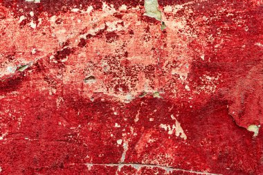 Çatlakları ve çizikleri olan beton bir duvarın dokusu arka plan olarak kullanılabilir.