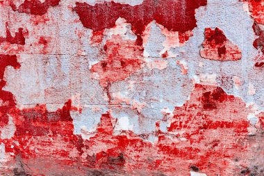 Çatlakları ve çizikleri olan beton bir duvarın dokusu arka plan olarak kullanılabilir.