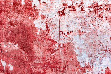 Çatlakları ve çizikleri olan beton bir duvarın dokusu arka plan olarak kullanılabilir.