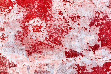 Çatlakları ve çizikleri olan beton bir duvarın dokusu arka plan olarak kullanılabilir.