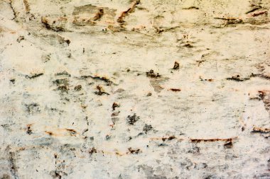Çatlakları ve çizikleri olan beton bir duvarın dokusu arka plan olarak kullanılabilir.