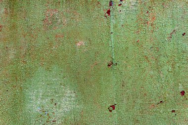 Arkaplan olarak kullanılabilecek çizik ve çatlaklarla metal doku