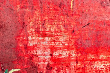 Arkaplan olarak kullanılabilecek çizik ve çatlaklarla metal doku