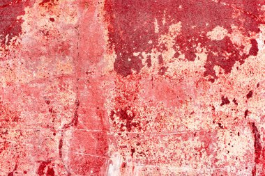 Çatlakları ve çizikleri olan beton bir duvarın dokusu arka plan olarak kullanılabilir.