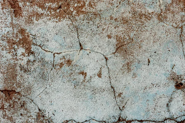 Textura Uma Parede Concreto Com Fendas Arranhões Que Podem Usar — Fotografia de Stock