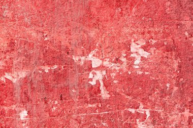 Çatlakları ve çizikleri olan beton bir duvarın dokusu arka plan olarak kullanılabilir.