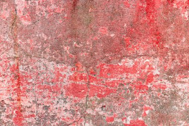 Çatlakları ve çizikleri olan beton bir duvarın dokusu arka plan olarak kullanılabilir.