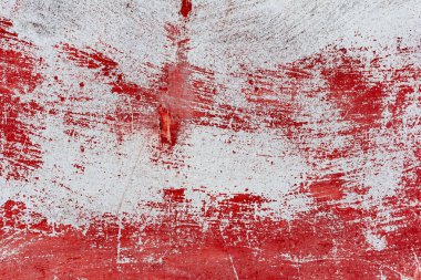 Çatlakları ve çizikleri olan beton bir duvarın dokusu arka plan olarak kullanılabilir.