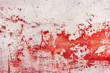 Çatlakları ve çizikleri olan beton bir duvarın dokusu arka plan olarak kullanılabilir.