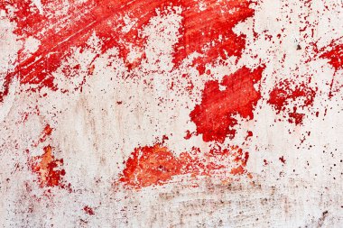 Çatlakları ve çizikleri olan beton bir duvarın dokusu arka plan olarak kullanılabilir.