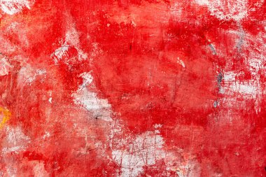 Çatlakları ve çizikleri olan beton bir duvarın dokusu arka plan olarak kullanılabilir.