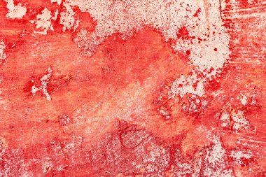 Çatlakları ve çizikleri olan beton bir duvarın dokusu arka plan olarak kullanılabilir.