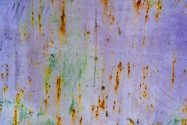 Arkaplan olarak kullanılabilecek çizik ve çatlaklarla metal doku