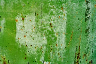 Arkaplan olarak kullanılabilecek çizik ve çatlaklarla metal doku