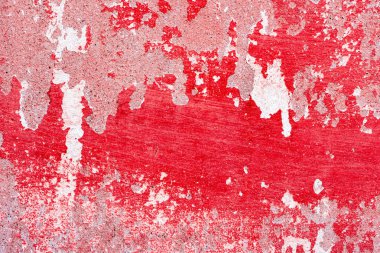 Çatlakları ve çizikleri olan beton bir duvarın dokusu arka plan olarak kullanılabilir.