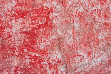 Çatlakları ve çizikleri olan beton bir duvarın dokusu arka plan olarak kullanılabilir.