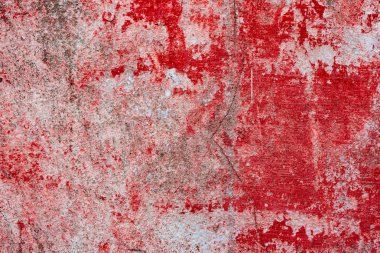 Çatlakları ve çizikleri olan beton bir duvarın dokusu arka plan olarak kullanılabilir.