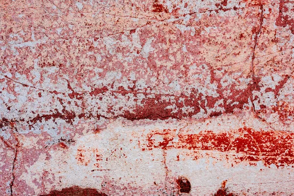 Textura Uma Parede Concreto Com Fendas Arranhões Que Podem Usar — Fotografia de Stock