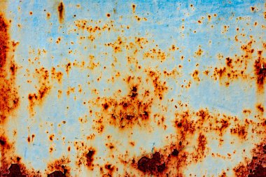 Arkaplan olarak kullanılabilecek çizik ve çatlaklarla metal doku