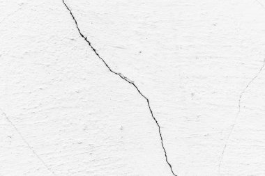 Çatlakları ve çizikleri olan beton bir duvarın dokusu arka plan olarak kullanılabilir.