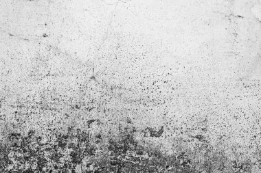 Çatlakları ve çizikleri olan beton bir duvarın dokusu arka plan olarak kullanılabilir.