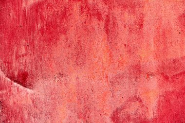 Kırmızı metal grunge doku arka planı. Sert kırmızı boyanmış paslı metal yüzey, yüksek çözünürlüklü doku.