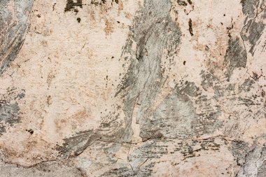 Beton desenli, çamurlu çimento cilalı arka plan. Beton bir duvarın dokusu