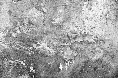 Doku, duvar, beton, arka plan olarak kullanılabilir. Çizik ve çatlaklarla dolu bir duvar parçası.