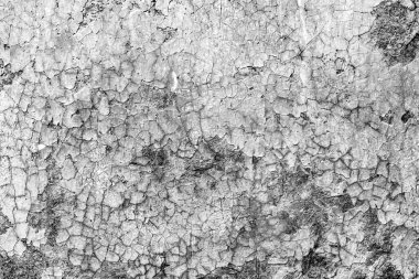 Doku, duvar, beton, arka plan olarak kullanılabilir. Çizik ve çatlaklarla dolu bir duvar parçası.
