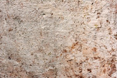 Doku, duvar, beton, arka plan olarak kullanılabilir. Çizik ve çatlaklarla dolu bir duvar parçası.