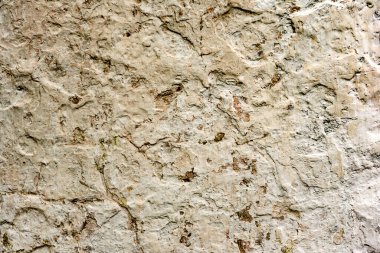 Doku, duvar, beton, arka plan olarak kullanılabilir. Çizik ve çatlaklarla dolu bir duvar parçası.