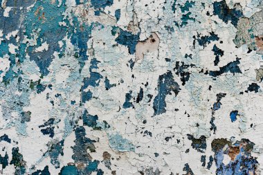 Doku, duvar, beton, arka plan olarak kullanılabilir. Çizik ve çatlaklarla dolu bir duvar parçası.