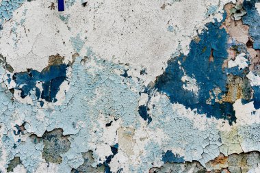 Doku, duvar, beton, arka plan olarak kullanılabilir. Çizik ve çatlaklarla dolu bir duvar parçası.