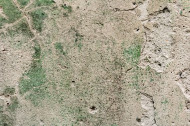 Doku, duvar, beton, arka plan olarak kullanılabilir. Çizik ve çatlaklarla dolu bir duvar parçası.