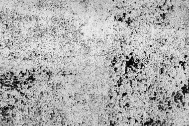 Çatlakları ve çizikleri olan metal bir duvarın dokusu arka plan olarak kullanılabilir.