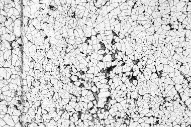 Çatlakları ve çizikleri olan metal bir duvarın dokusu arka plan olarak kullanılabilir.