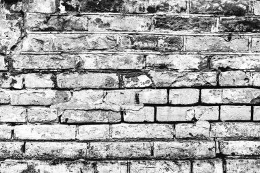 Soyut eski beyaz tuğla duvar desenli arkaplan