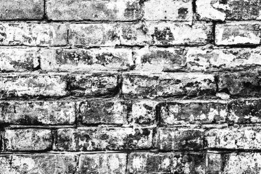 Soyut eski beyaz tuğla duvar desenli arkaplan