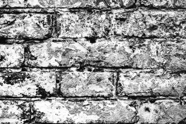 Abstract Old White Brick Wall Textured Background — Stock Photo, Image