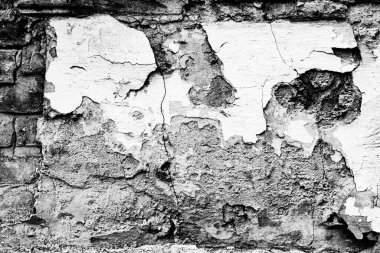 Eski gri duvar, grunge beton arka plan ve doğal çimento dokusu.