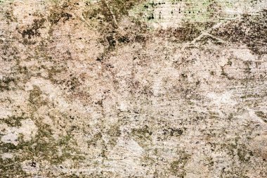 Doku, duvar, beton, arka plan olarak kullanılabilir. Çizik ve çatlaklarla dolu bir duvar parçası.