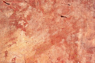 Doku, duvar, beton, arka plan olarak kullanılabilir. Çizik ve çatlaklarla dolu bir duvar parçası.