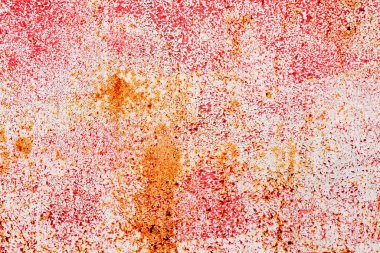 Çatlakları ve çizikleri olan metal bir duvarın dokusu arka plan olarak kullanılabilir.