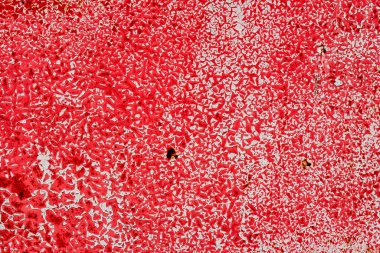 Çatlakları ve çizikleri olan metal bir duvarın dokusu arka plan olarak kullanılabilir.